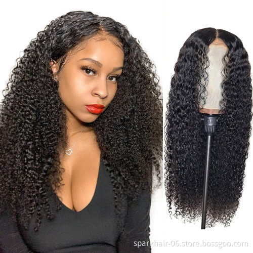 Fast Shipping 28Inch 40 Inch Natural Preplucked Wigs Human Hair Lace Front Brazilian Curly Human Hair Lace Front Wigs